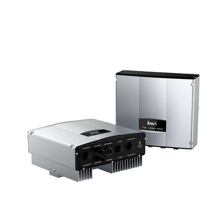 Auf Gitter Smart reihen Sie Solar-PV-Inverter 50HZ 5KW 230VAC mit breitem Spannungsbereich auf