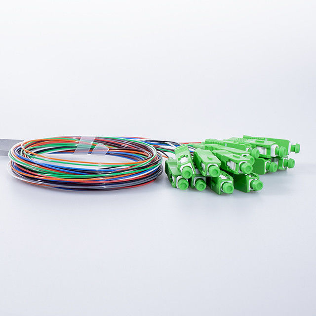 Faser PSM 1X16 Optik-optisches Stahlrohr Mini Type PLC-Teiler-0.9mm