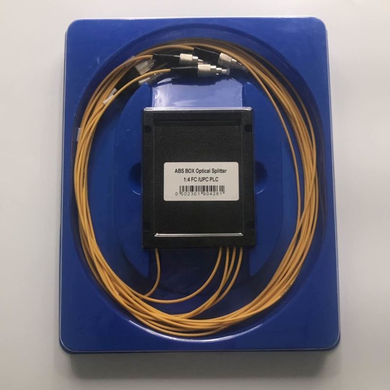 FTTB FTTH SC/UPC PLC-Teiler 1x8 ABS aus optischen Fasern kastenähnlich