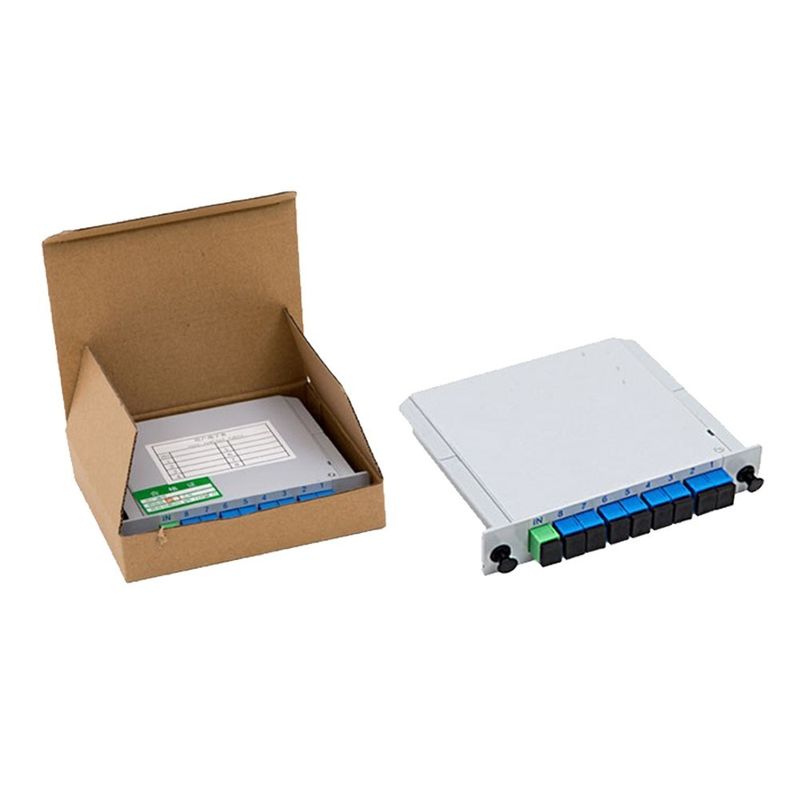 1m Sc-/APC-Faser Optik-Art LÄRM 1X8-PLC der PLC-Teiler-Kassetten-1*8