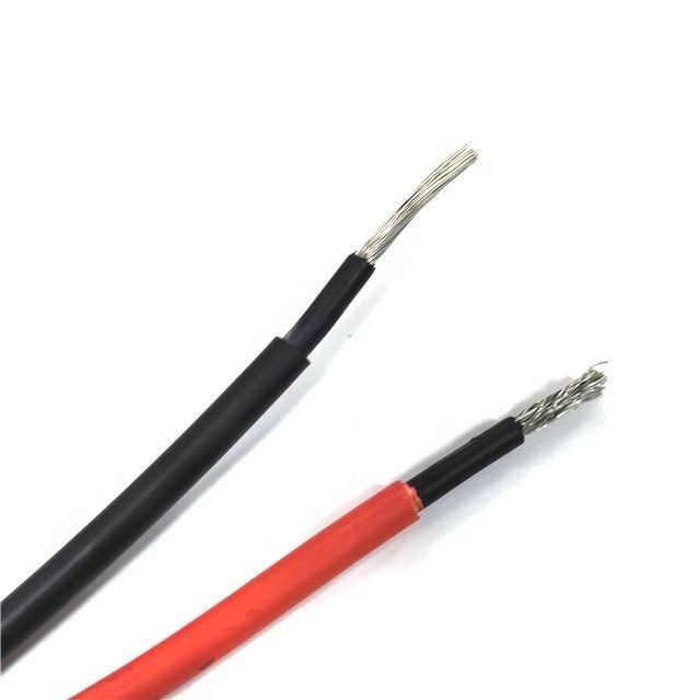 100m einkernige Solarisolierung kabel-6mm2 10AWG XLPE mehradrig
