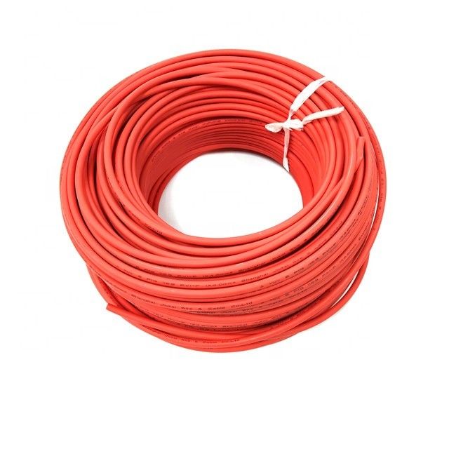 100m einkernige Solarisolierung kabel-6mm2 10AWG XLPE mehradrig