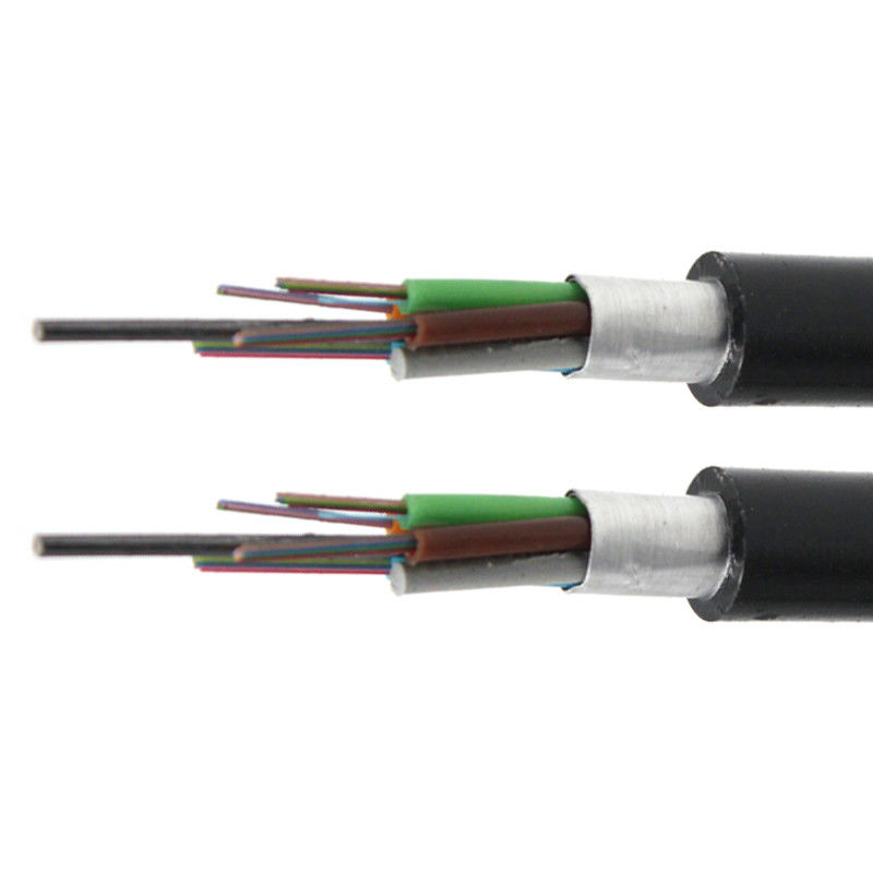 Kern-Monomode--gepanzerter Lichtwellenleiter GYTA 12 mit PET Jacke