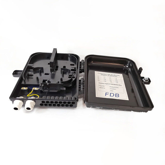 Hochiry-Netz-Faser-Optikverteilerkasten-wasserdichter IP65 16 Kern 260mm*210mm*90mm