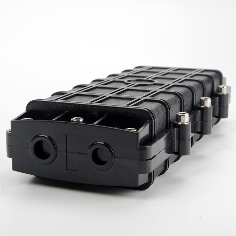 3 in 3 aus inline 48 Kern-Faser-Spleiß Tray Enclosure, horizontaler Faser-gemeinsamer Optikkasten 1.5kg