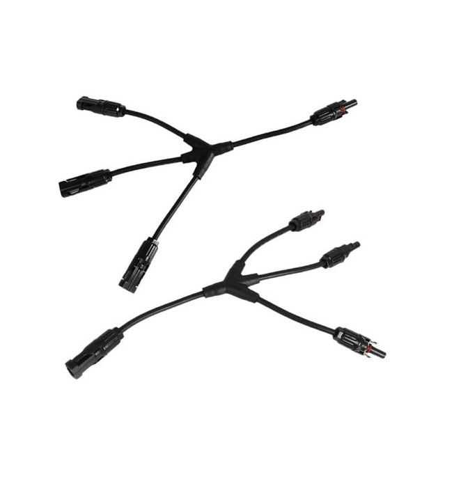 Des Adapter-IP68 Art 3 Weisen-Sonnenkollektor-Drahtseil Kabel-des Verbindungsstück-2 der Niederlassungs-MC4 Y