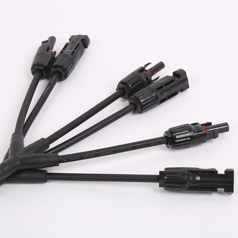 Des Adapter-IP68 Art 3 Weisen-Sonnenkollektor-Drahtseil Kabel-des Verbindungsstück-2 der Niederlassungs-MC4 Y