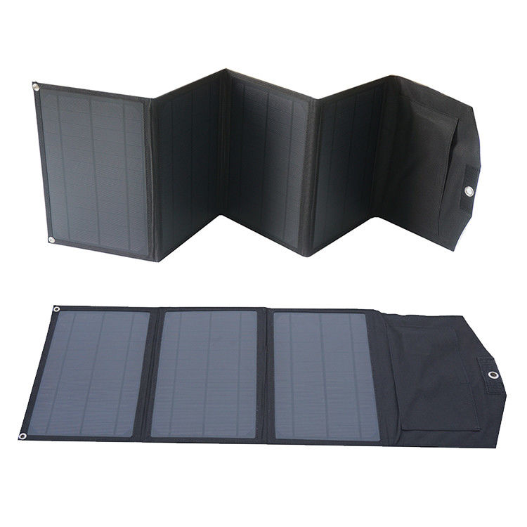 Solar-Mehrfachverbindungsstelle PV-Platten-120W im Freien gibt 5V importierte faltbare Solarzellen-Ausrüstung aus