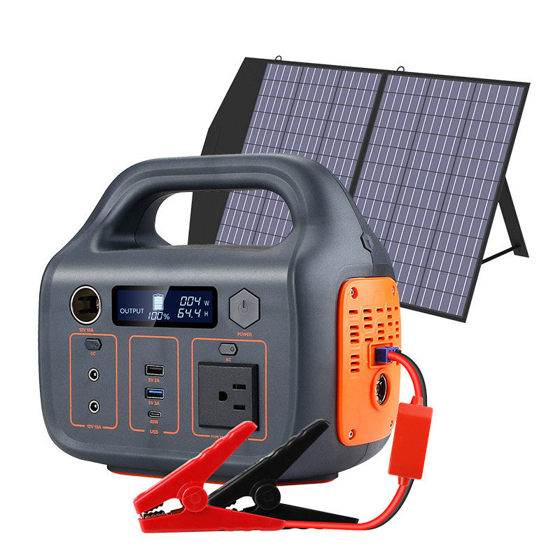 Lithium-Kraftwerk 110V Mini Portable Solar Generator 4.5KG 300w tragbares