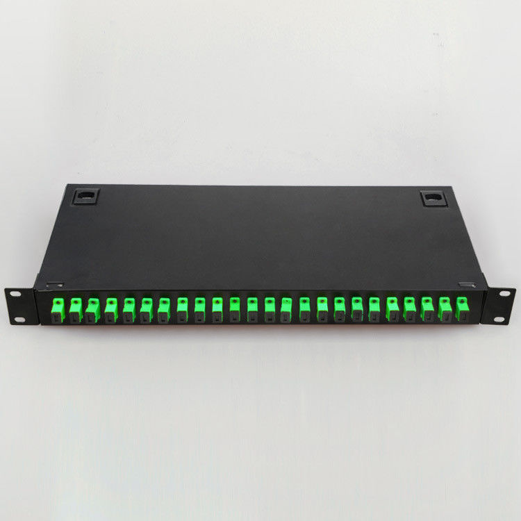 ROHS 24 Portgestell-Berg-Netz-Verteiler der faser-Optikschalttafel-/19 Zoll
