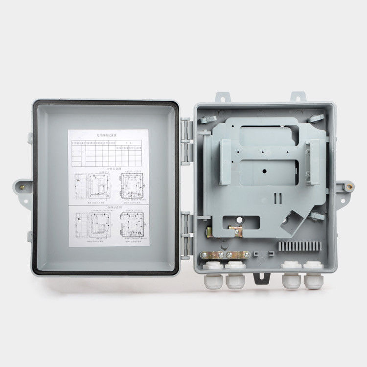 Wasserdichter der Faser-IP65 Optikkern-Faser-im Freien Anschlusskasten des verteilerkasten-FTTH 12