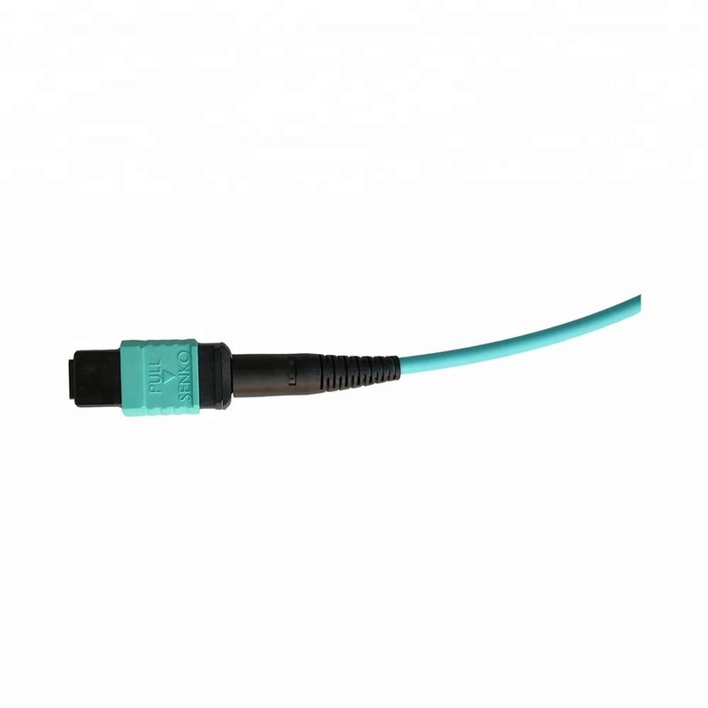 12 Faser-Optikverbindungskabel-Zopf der Faser-verkabeln weiblicher MPO 0.9mm 2.0mm 3.0mm