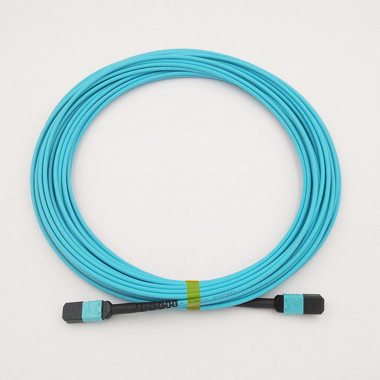 Hochiry MPO/Faser-Art Verbindungskabel des MTP-Stamm-Kabel-12 B Faser-OM4 in mehreren Betriebsarten