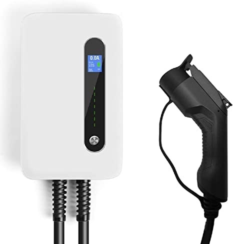 240V 9.6kW 40 tragbare EV Ladegerät-Station Ampere-Niveau-2 mit Stecker