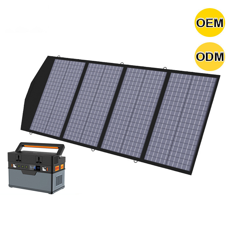 Der Solarenergie-18VDC Falten System-tragbare faltbare des Sonnenkollektor-4 mit Batterie der Solarenergie-200W