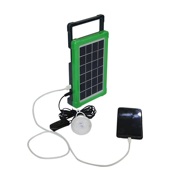 Taschenlampen-tragbare angetriebener Generator-Kit Panel For Home Emergency-Solarunterstützung 
