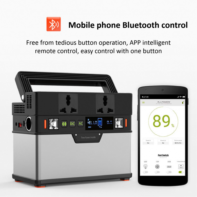 tragbares Kraftwerk der Batterie-185200mAh 1