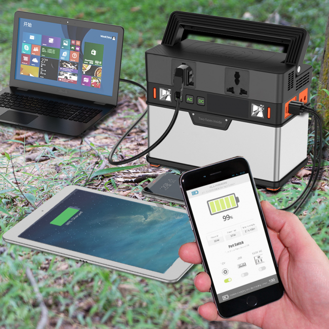 tragbares Kraftwerk der Batterie-185200mAh 3